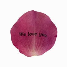Load image into Gallery viewer, I Miss You Preserved Rose Petal