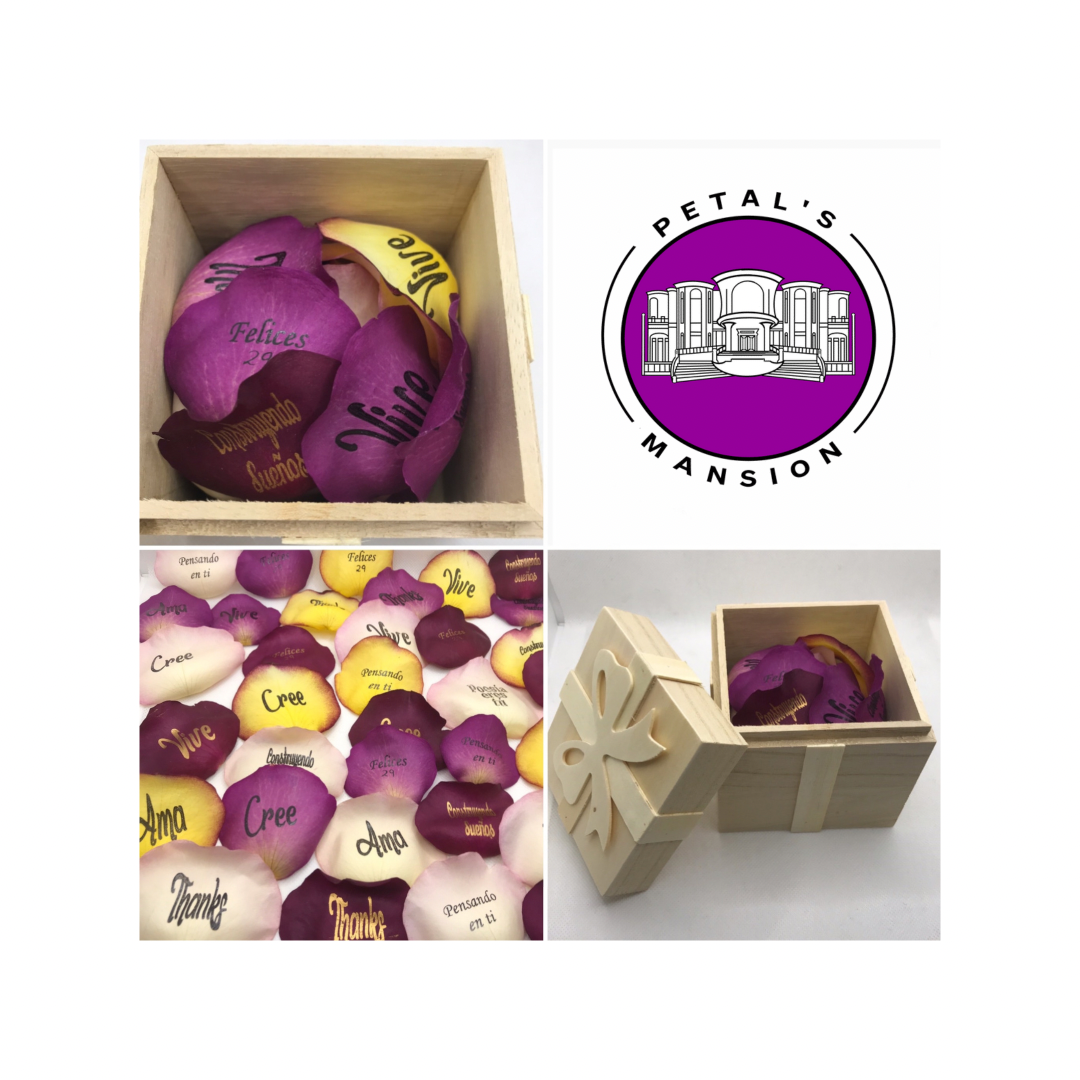 Mixed Preserved Rose Petal Gift Box – PETAL'S MANSION